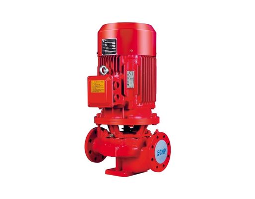 품질  Diesel Engine Single Stage Fire Fighting Water Pump Set Vertical High Pressure 공장