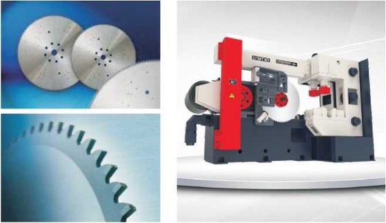 금속 절삭을 위한 GKT6015 반대 찰과상 CNC 둥근톱 머신