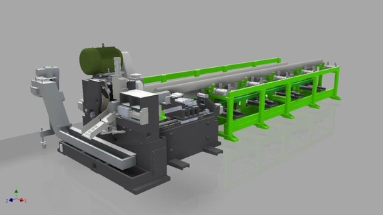 바피더와 전기 7.5 kw 150r/Min 자동 둥근톱 머신