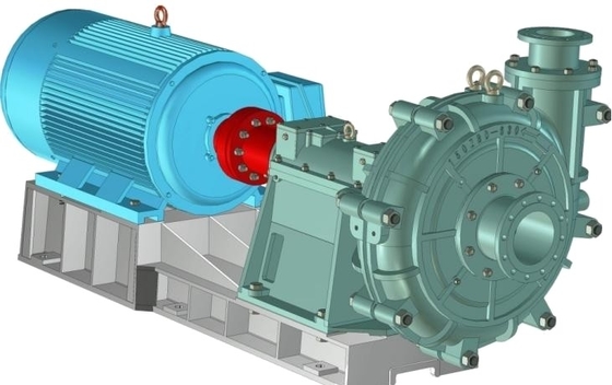 녹슬지 않는 원심력 슬러지 펌프, 55 kw 시멘트 슬러리 펌프 125ZBD-630