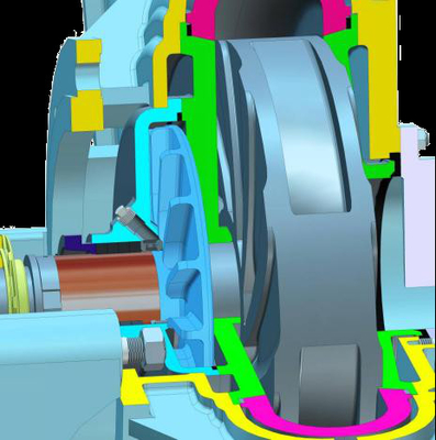 1120 kw 1600.0M3/H 수평선상 슬러리 펌프 잠수정 300ZBG(P)-850
