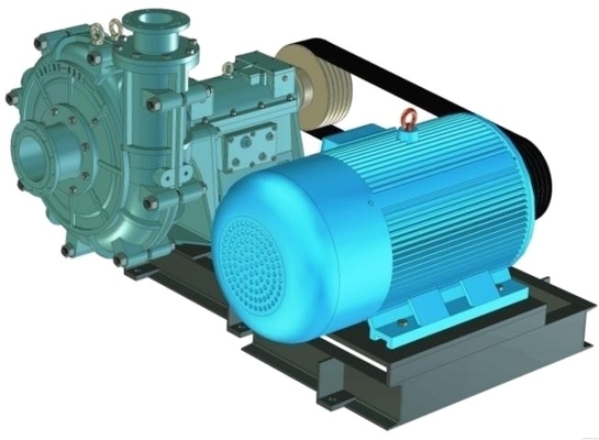 가지고 다닐 수 있는 740rpm 원심력 슬러리 펌프 누출 없음 300ZBG(P)-760