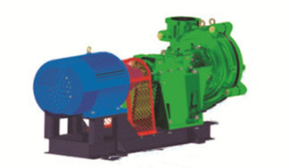 산업적 200NJ-630B를 위한 수평식 75 kw 740rpm 슬러리 처리 펌프