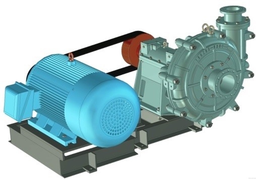 전기 37 kw 576.0m3/h 하수 슬러리 감탕뽐프 저마모성